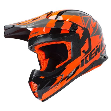 Casco De Motocross Kenny Outlet Track Orange Cascos Off Road