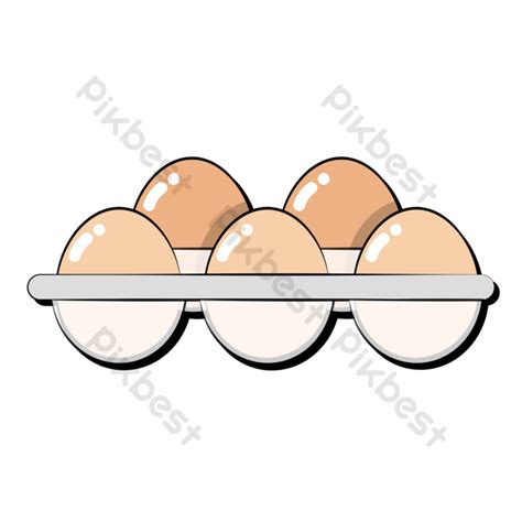 Cartoon Yellow Egg Png Element Png Images Ai Free Download Pikbest