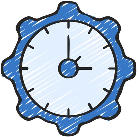 Time Management Juicy Fish Sketchy Icon