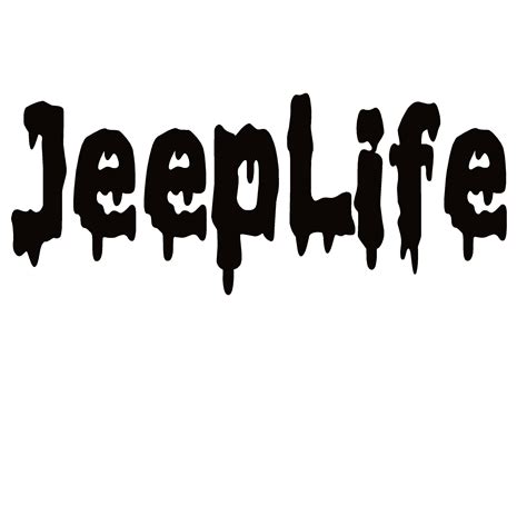 Jeep Life Window Decal -Jeep Life Window Sticker - 7173