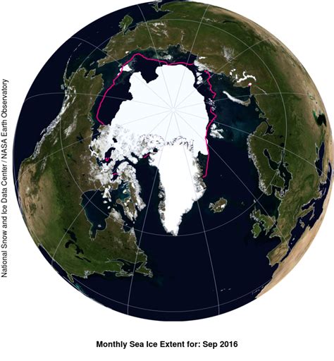 Arctic Sea Ice Settles At Nd Lowest Minimum And Th Lowest September