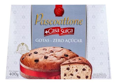 Pascoattone Zero Gotas de Chocolate Casa Suíça 400g MercadoLivre