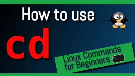 How To Use CD Command In Linux Change Directory Command In Prompt