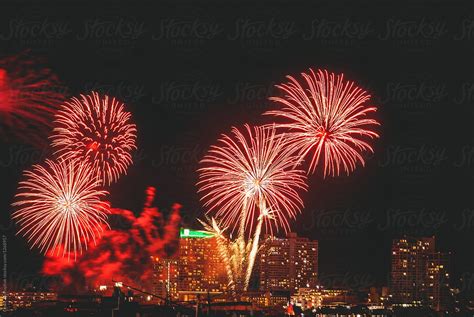 "Pattaya Fireworks" by Stocksy Contributor "Chalit Saphaphak" - Stocksy