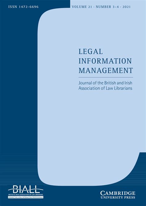 BIALL/SLS Academic Law Library Survey 2022/23 | Legal Information