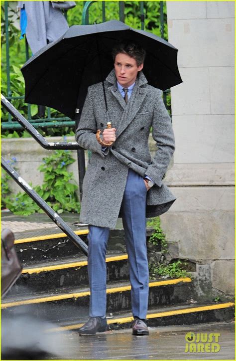 Eddie Redmayne Rain Photoshoot: Exploring Fantastic Beasts