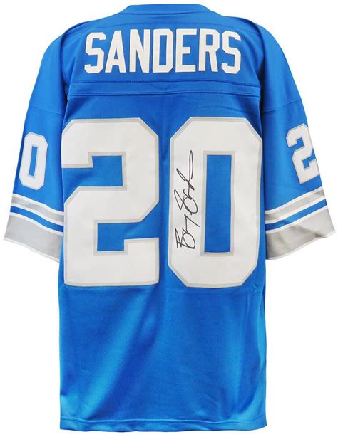 Barry Sanders Signed Lions Jersey (Schwartz) | Pristine Auction