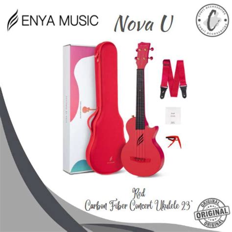 Promo Enya Nova U Concert Carbon Fiber Ukulele Diskon Di Seller