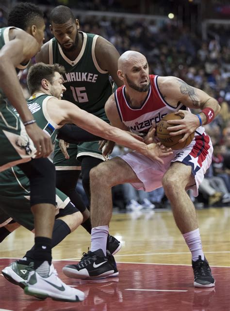 Nba Marcin Gortat Blisko Double Double Wygrana Wizards Wp