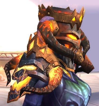 Magma Plated Shoulderguards Item World Of Warcraft