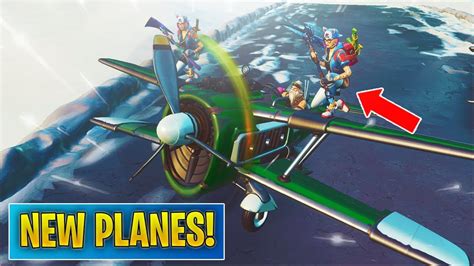 *NEW* Planes Vehicle Gameplay + Spawn Location! (Fortnite) - YouTube