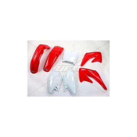 Kit Plastique Ufo Couleur Origine Rouge Blanc Honda Crf R Cdiscount