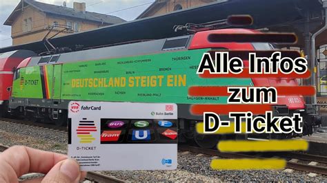 VORSTELLUNG Das D Ticket Alle Informationen Zum DeutschlandTicket