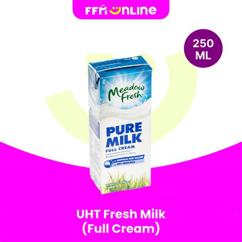 Meadow Fresh Uht Pure Milk Full Cream 250ml Shopee Malaysia