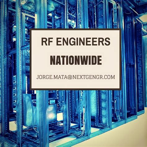 rf engineer requirement  nation wide telecom hub
