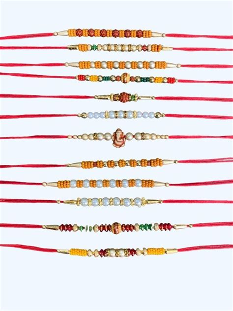 Fancy Rakhis Red Handmade Rakhi At Rs 5 Piece In Mumbai ID 2851961879497