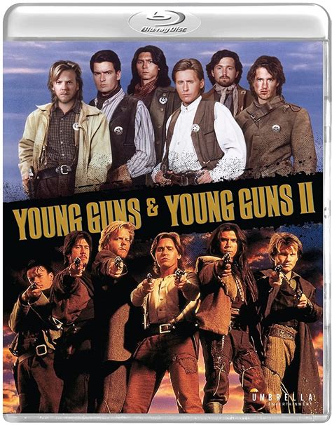 amazoncom young guns young guns ii emilio estevez kiefer