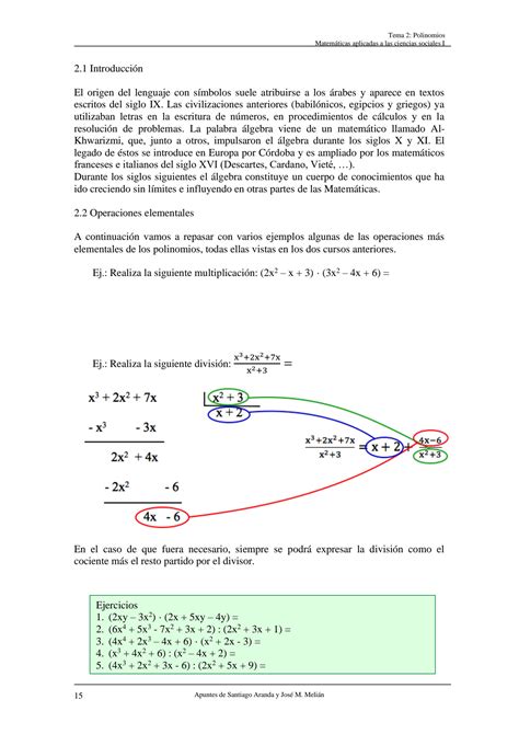 SOLUTION Polinomios Studypool