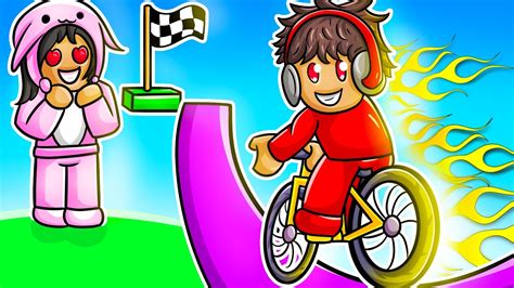 I WENT 9 999 999 MPH In ROBLOX BIKE OBBY YouTube