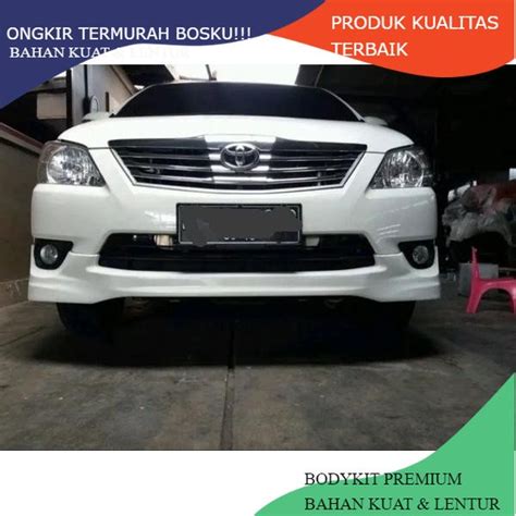 Jual BEMPER Bodykit Kijang Innova 2011 2012 2013 Luxury TERMURAH Body