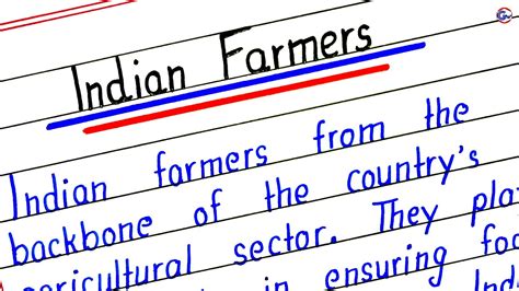 Indian Farmers Essay In English Write An Essay On Indian Farmers