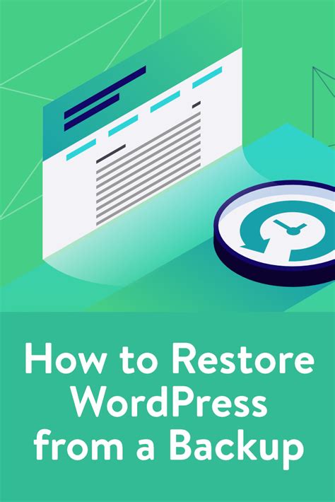 How To Restore Wordpress From A Backup Easiest Methods Backup