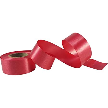 Utkarsh Red Color Curly Paper Ribbon Roll Of Meters Approx And