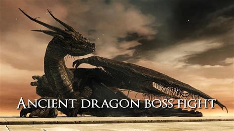 Dark Souls Ii Ancient Dragon Boss Fight Youtube