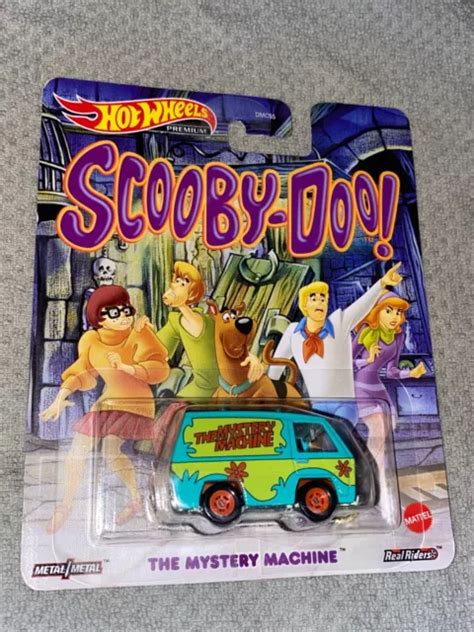HOT WHEELS PREMIUM Scooby Doo The Mystery Machine Real Riders NEW MINT SEALED EUR 19 99