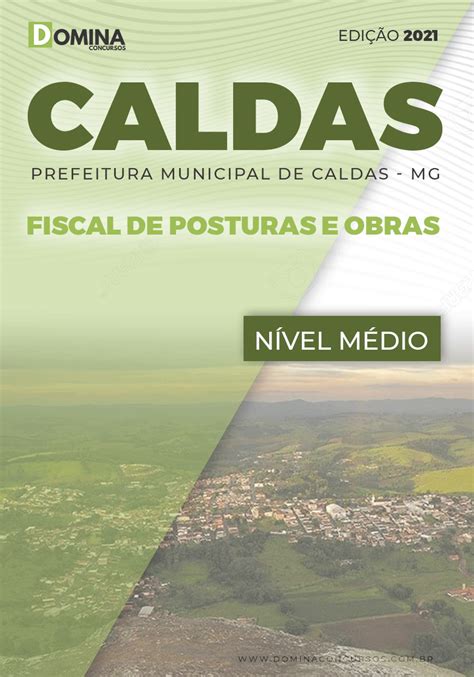 Apostila Pref Caldas Mg Fiscal De Posturas E Obras