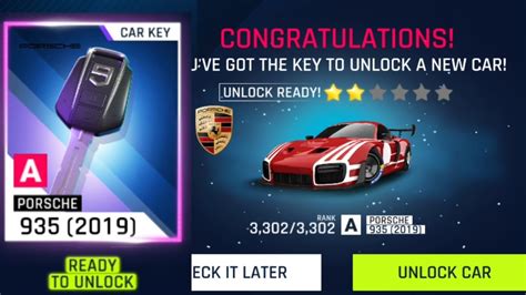 Unlocking Porsche Grand Prix Key Car Asphalt