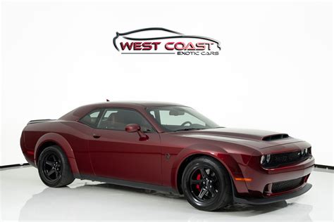 Used 2018 Dodge Challenger SRT Demon For Sale (Sold) | West Coast ...