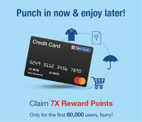 Hdfc Mastercard Credit Card Offers Get X Reward Points