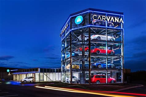 Online Car Seller Carvana Creates the World's First Car Vending Machine