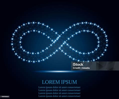 tak terhingga poligon biru bintang  ilustrasi stok  gambar