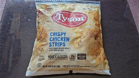 Costco Sale Item Review Tyson Crispy Chicken Strips Fully Cooked