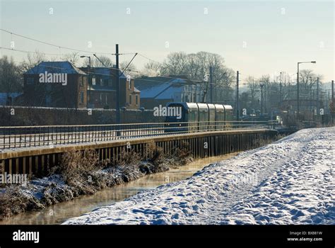 Nottingham express transit Stock Photo - Alamy