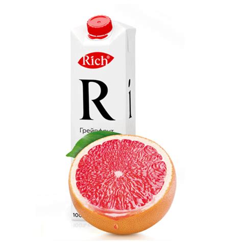 Доставка Сок Rich грейпфрут 1л из SushiHome в Гродно | Carte.by