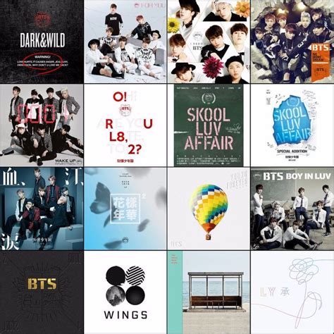 Albums De Bts