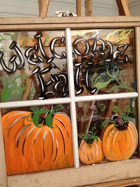 The top 21 Ideas About Fall Window Painting Ideas - Home, Family, Style ...