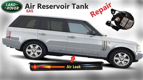 Range Rover L322 EAS Air Reservoir Tank Repair DIY YouTube