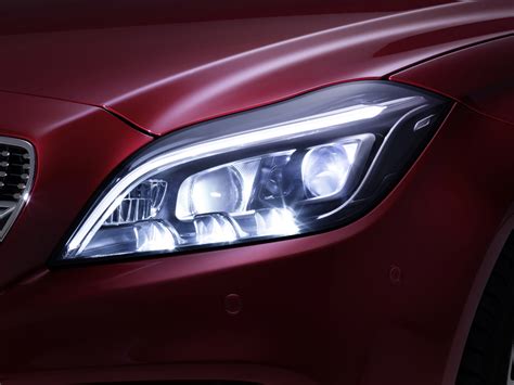 Mercedes To Debut Multibeam Led Headlight Technology On Cls