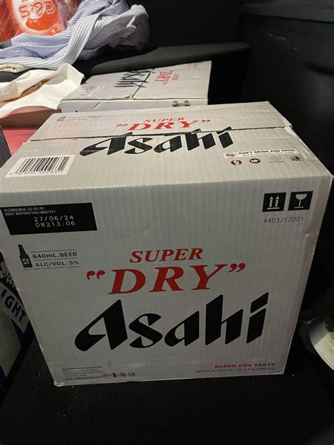 Asahi大啤 640ml 嘢食 And 嘢飲 酒精飲料 Carousell