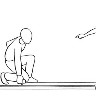 Estimation A And Performance B Of The Standing Long Jump Task