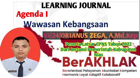 Tugas Learning Journal Agenda I Wawasan Kebangsaan YouTube