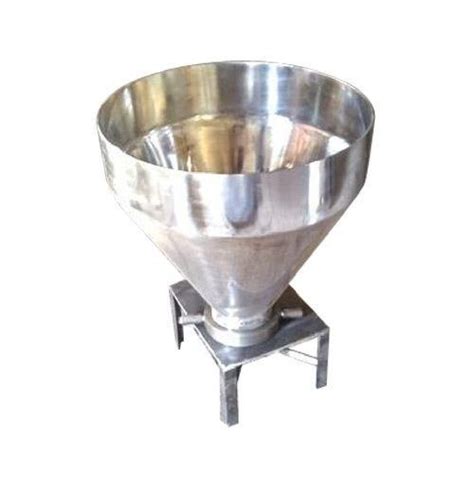 Loader Stainless Steel Hoppers For Oil Industry Weight Capacity Kg