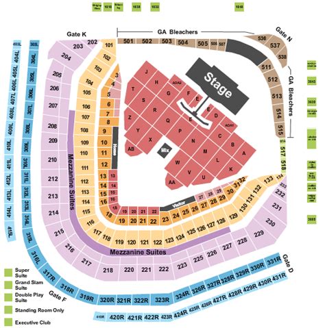 Wrigley Field, Pink Seating Chart | Star Tickets