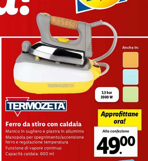 Termozeta Ferro Da Stiro Con Caldaia C O Lidl Disponibile In Colori