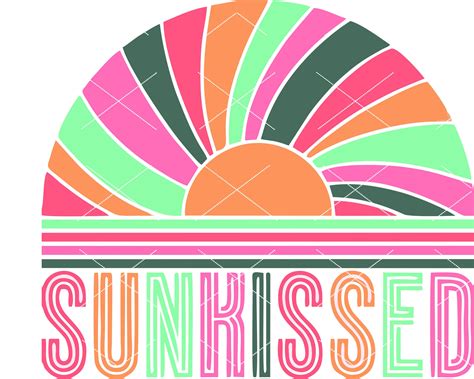 Sunkissed Svg Sunkissed Png Summer Svg Summer Png Etsy