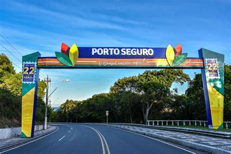 Prefeitura De Porto Seguro Revitaliza Portal De Entrada Da Cidade